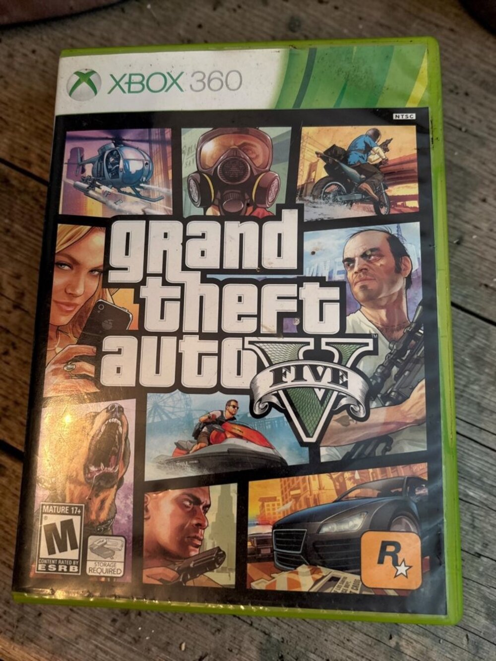 Grand Theft Auto V Xbox 360 Complete With Map & Discs Rated M Rockstar Games